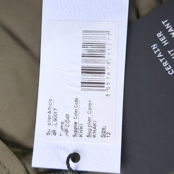 NWT 4th & Reckless Green quilted coat - Picture 4 of 11